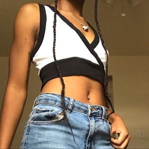 Women’s V-Neck Crop Top